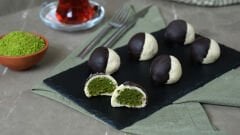 Fıstık İçli Kurabiye